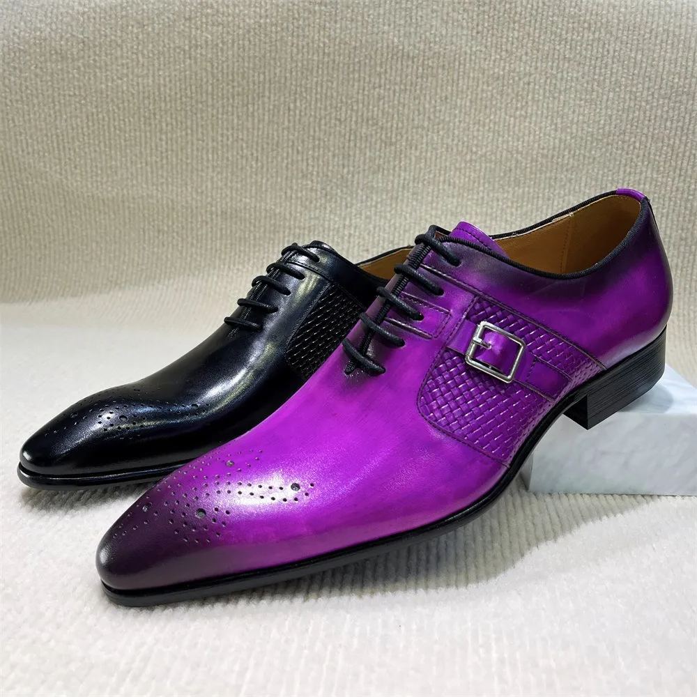 [Copy]GUYSTEP™2025 Men's simple casual tassel design top layer leather loafers