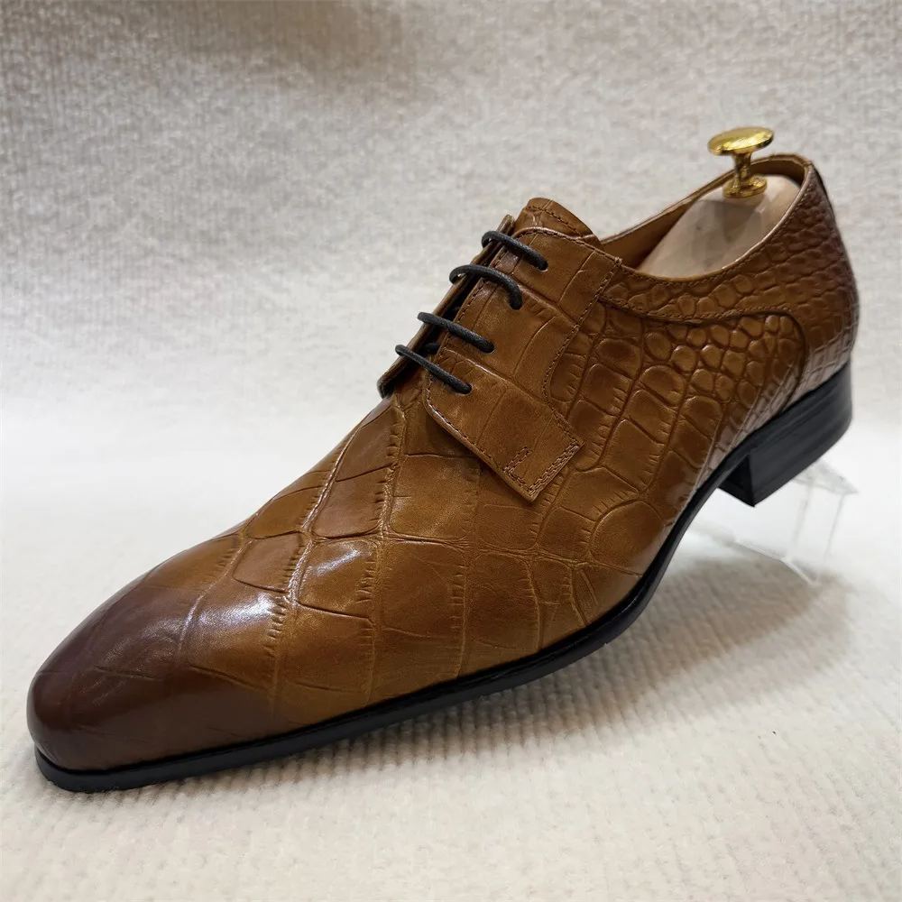 [Copy]2025 new simple art design men's casual leather shoes