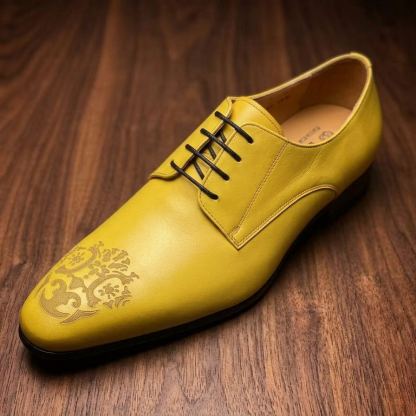 [Copy]Men's Camouflage-Print Horsebit Casual Leather Shoes