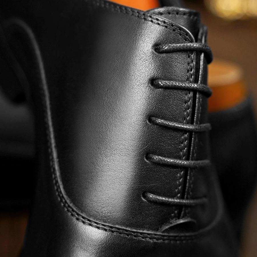 [Copy]Handcrafted glossy crocodile-patterned genuine leather men's loafers