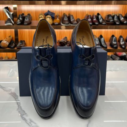 [Copy]Men's Genuine Leather Patent Leather Loafers Business Slip-on Formal Shoes