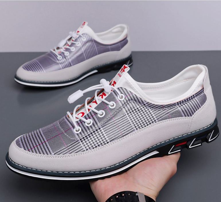[Copy]Men's lace-up soft-soled casual loafers