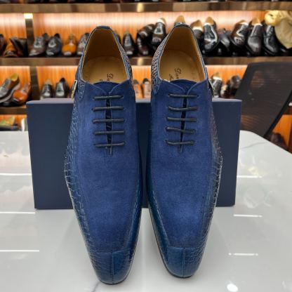 [Copy]Luxury Yellow Textured Leather Monk Strap Oxfords Men's Formal Dress Shoes