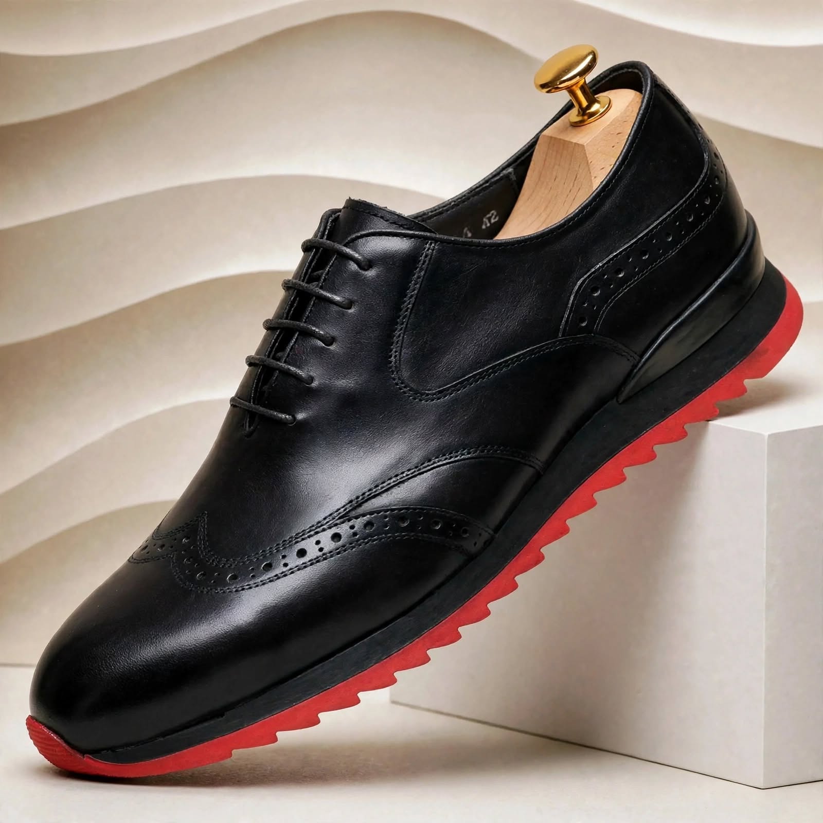 Men’s Premium Cowhide Leather Casual Sneakers – Multiple Colors