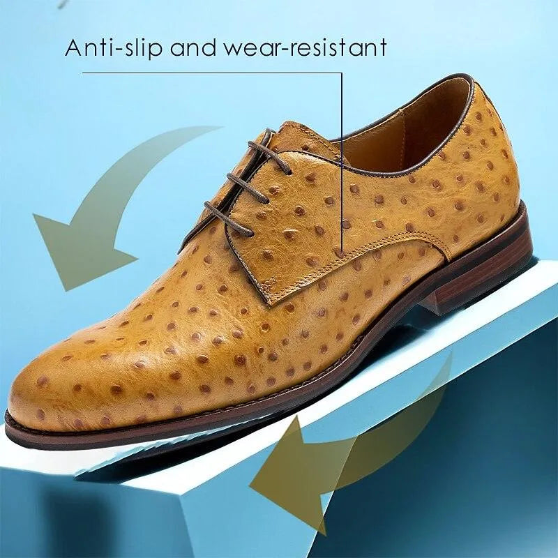 Men's Oxfords Italian Full-Grain Cowhide