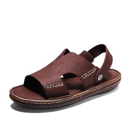 New Classics Style Genuine Leather Men Sandals