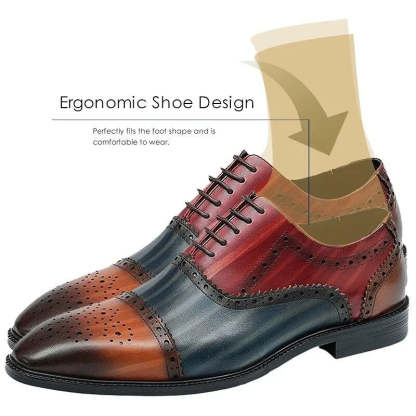 Men's Oxfords Italian Full-Grain Cowhide