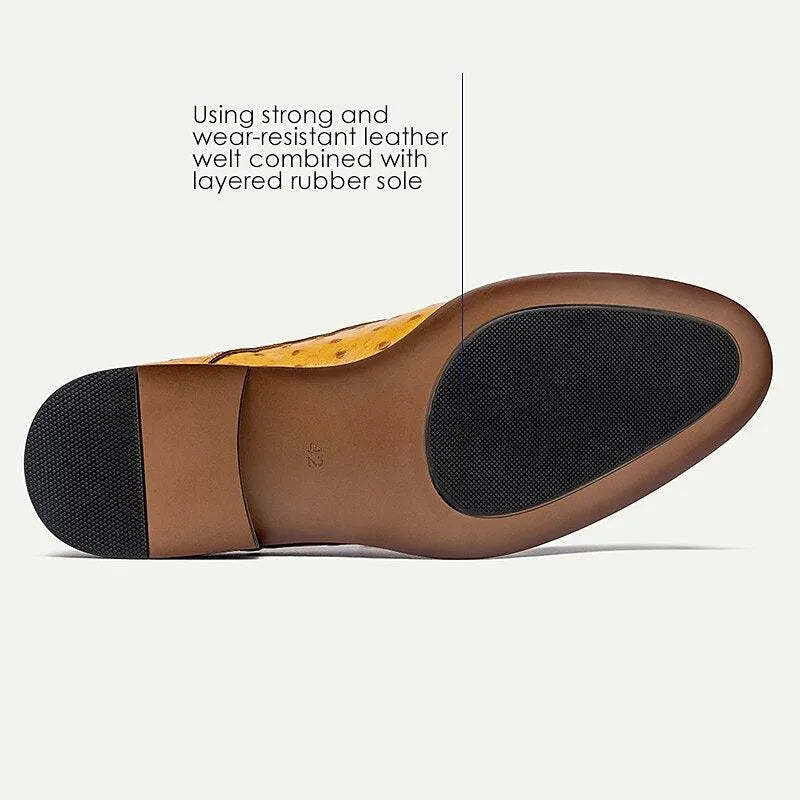 Men's Oxfords Italian Full-Grain Cowhide