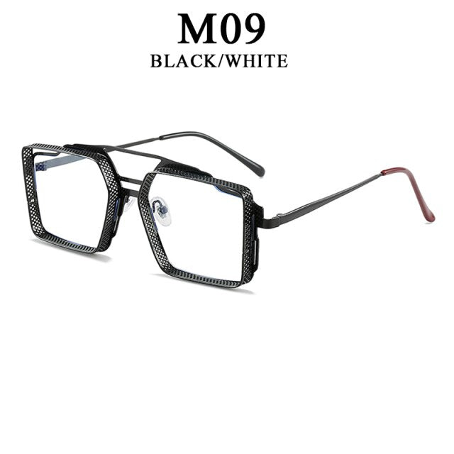 Vintage Square Polycarbonate UV400 Sunglasses