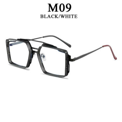 Vintage Square Polycarbonate UV400 Sunglasses