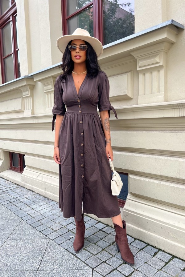 středně dlouhá vysoká bavlněná džínová sukně