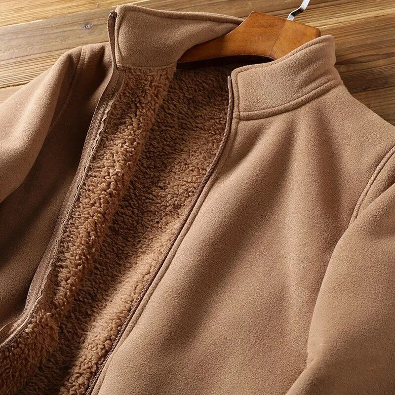 Plyová bunda s jednoduchm stojatm límcem