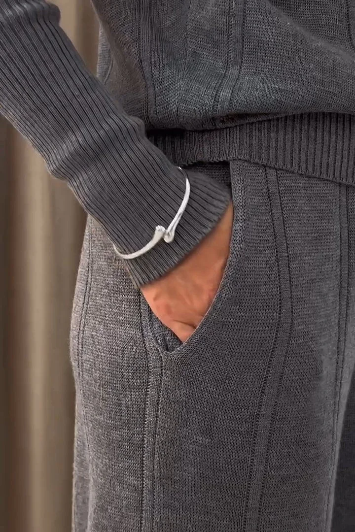 Volnočasový módní set s flipem a zipem