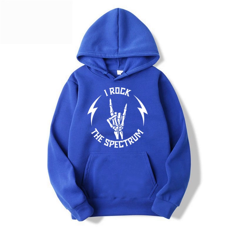 I Rock The Spectrum Autism Awareness Hoodie