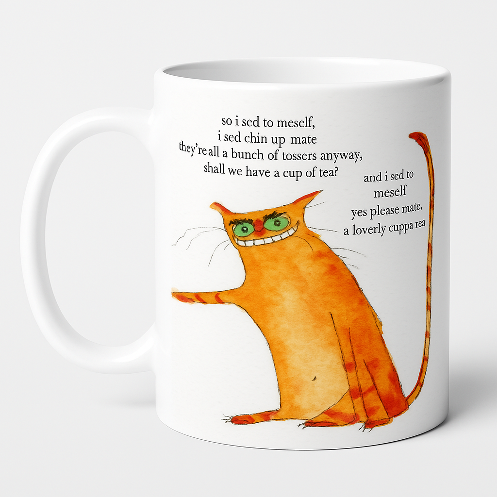 Grumpy Cat Mug – “Cup of Tea” Edition