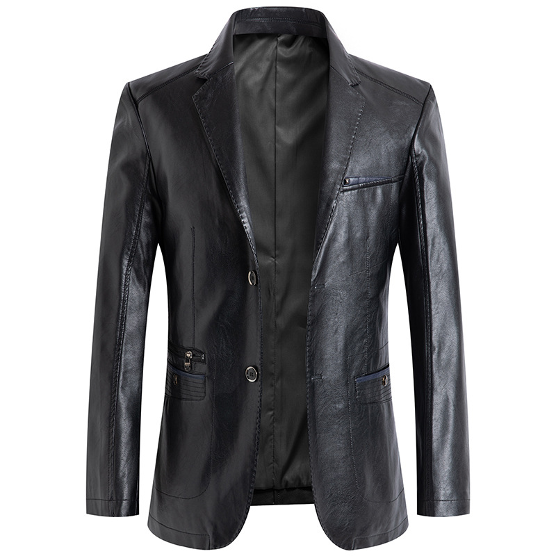Men's Sheepskin Suit Jacket