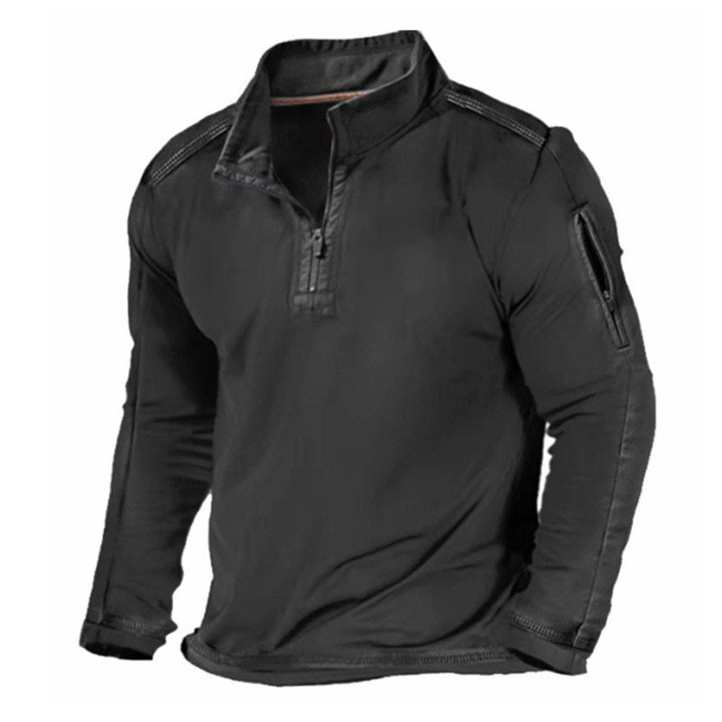 Men's Tactical Long Sleeve Sweatshirt
