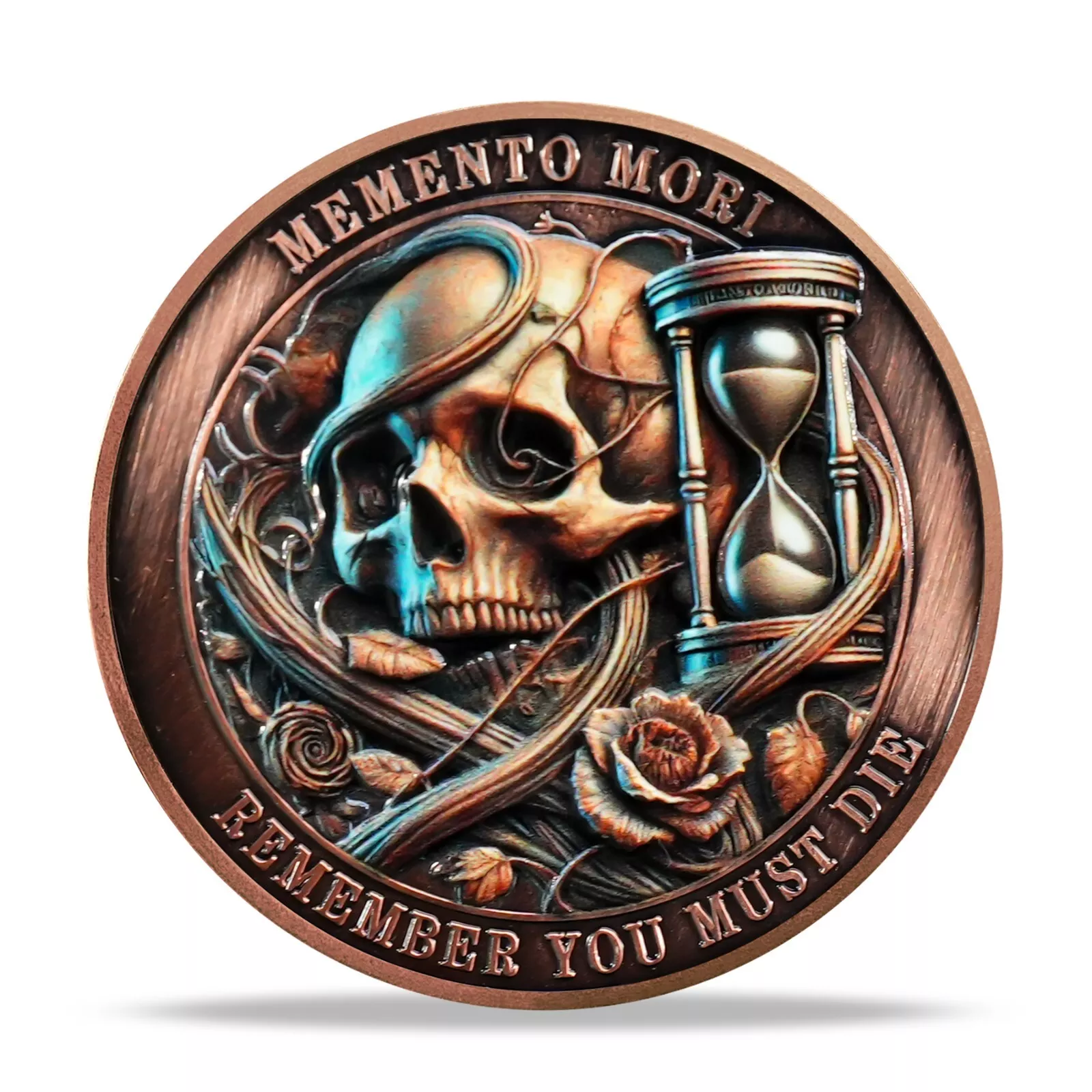 Memento Mori Coin Reflect on Life and Time