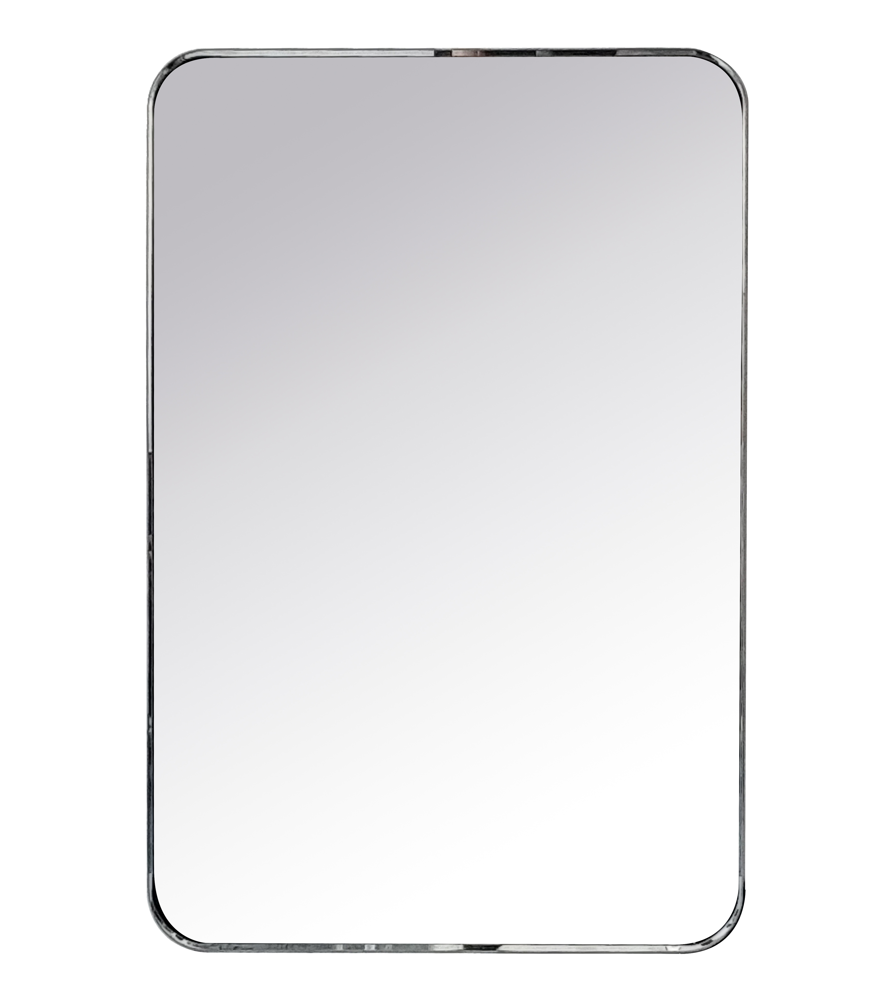 Arthers Stainless Steel Metal Bathroom Vanity Wall Mirror-20x30-Chrome
