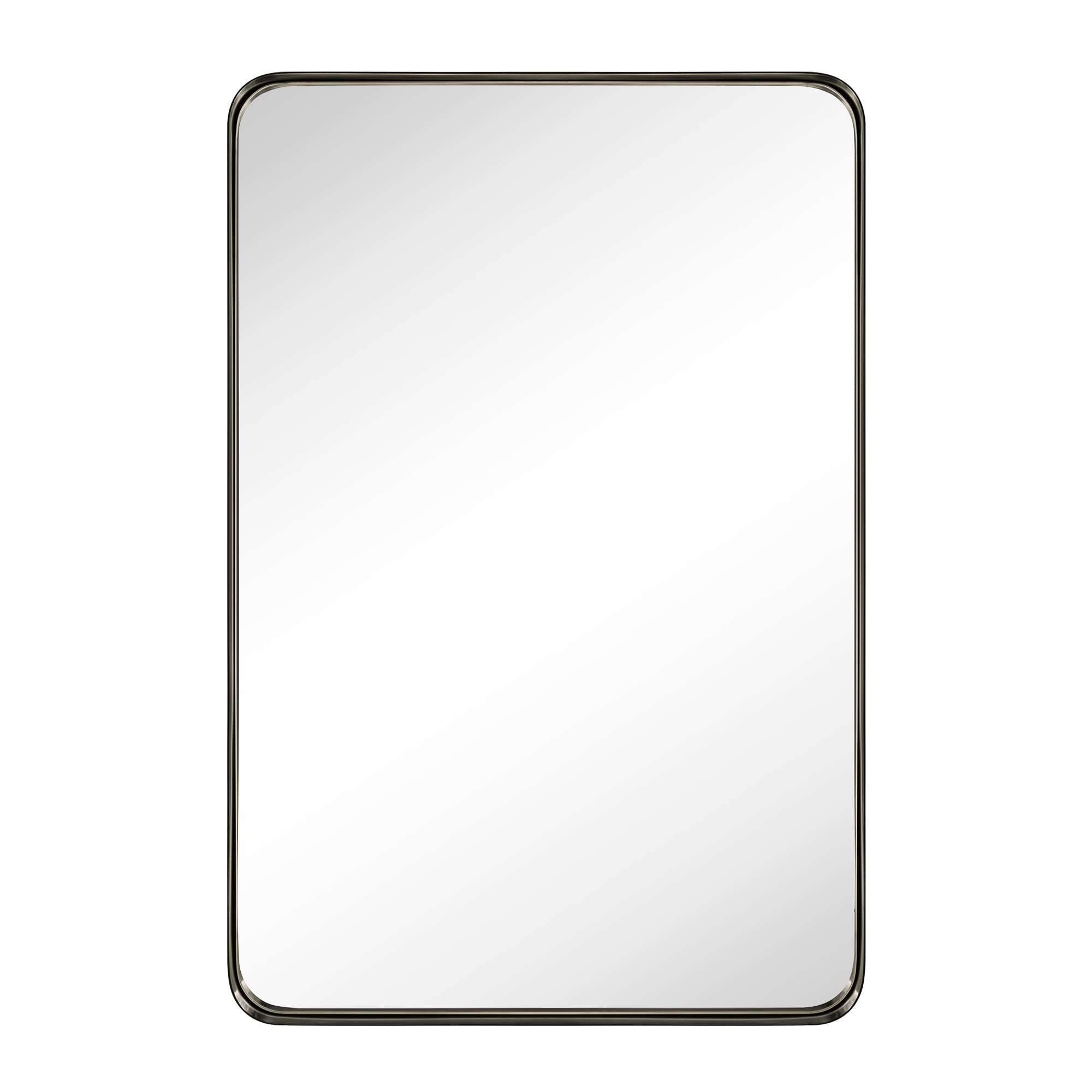 Arthers Rectangle Metal Wall Mirror-30x40-Oil Rubbed Bronze
