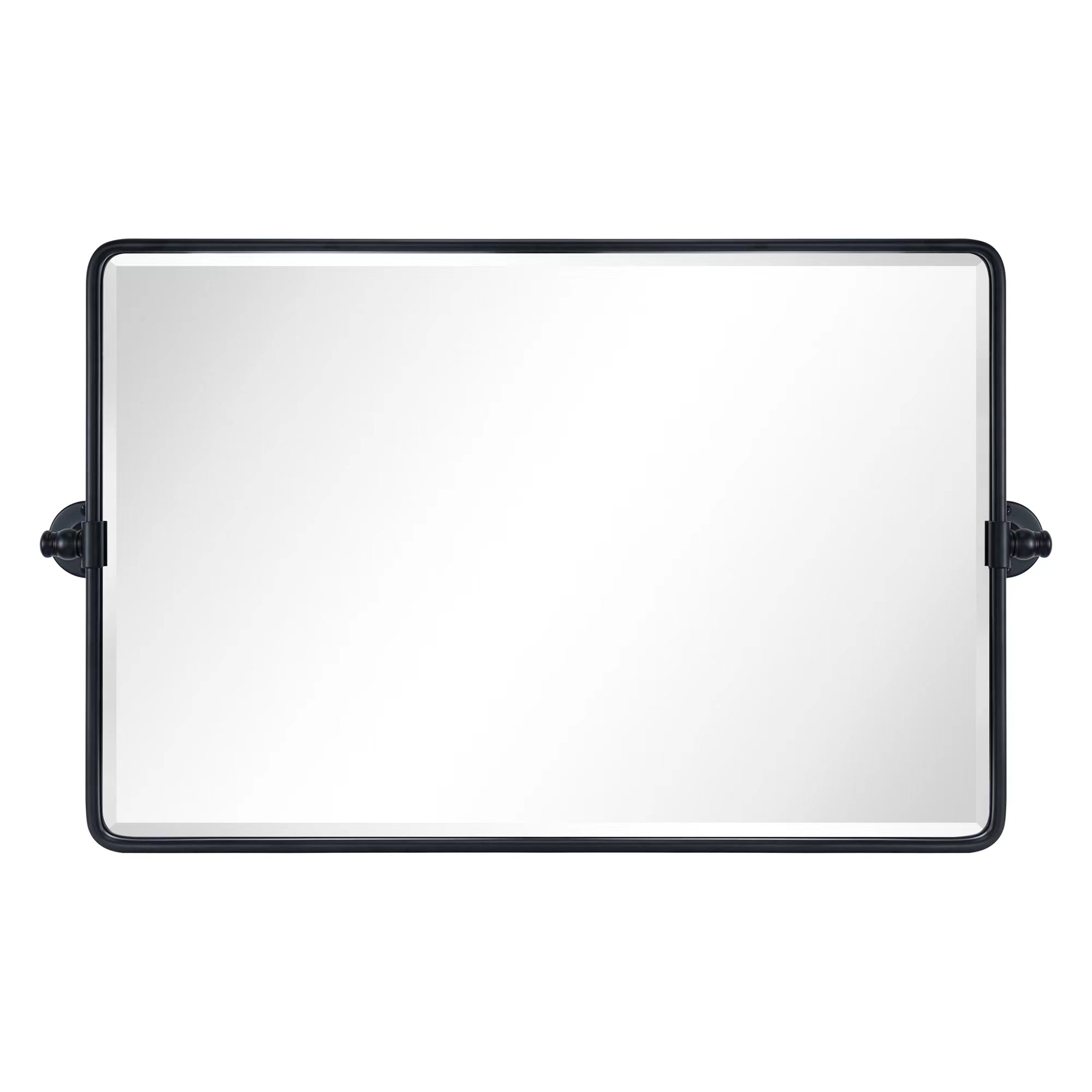 Lutalo Horizontal Pivot Beveled Bathroom / Vanity Mirror