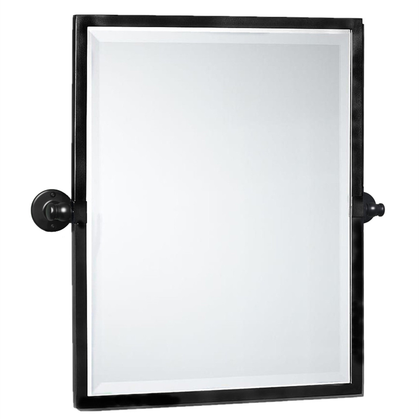 Blakley Rectangle Pivot Mirror-20x24-Black