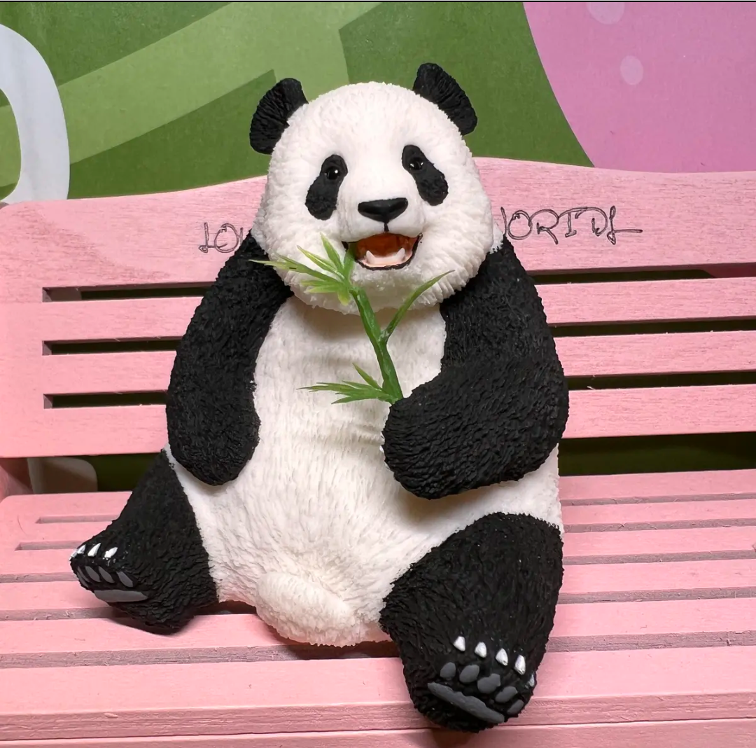 Lifelike 3D Printed Panda: Cute, Chubby, and Irresistibly Endearing