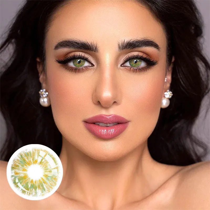 Unibling Monet Green Colored Lenses