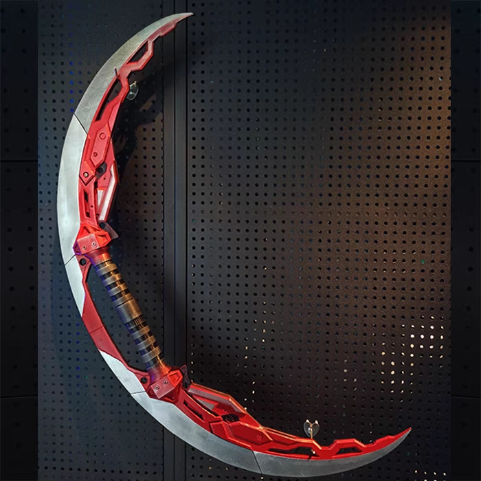 3D Printed Transforming Knife - Crescent Moon Shapeshifts into Dual Daggers