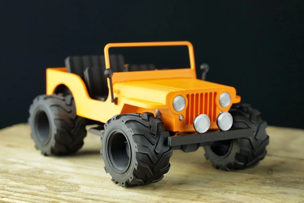 3D Printed Willys Jeep
