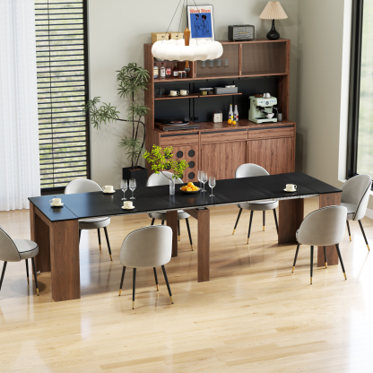 Space-Saving Extendable Dining Table for 2-12 People - Joysource