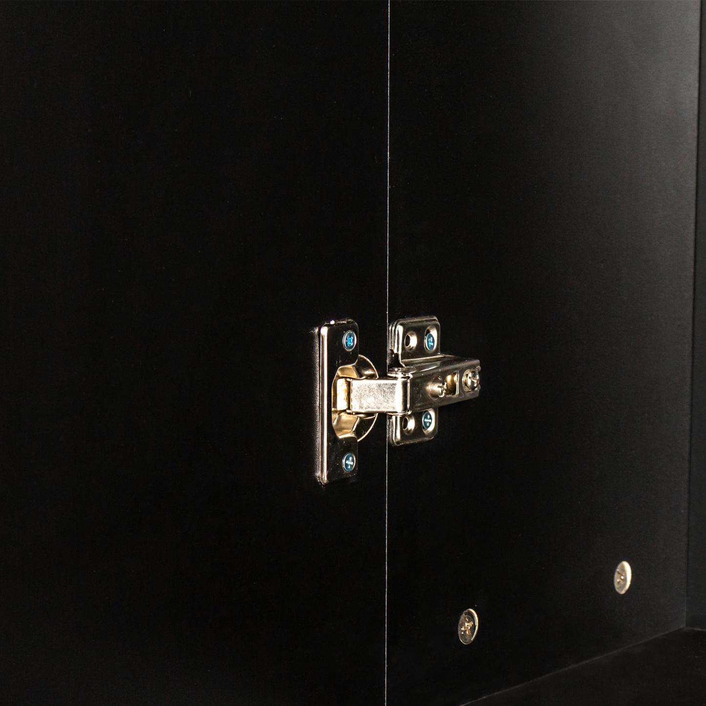 75" Tall Storage Cabinet with Doors & 4 Tiers | Narrow Cabinet