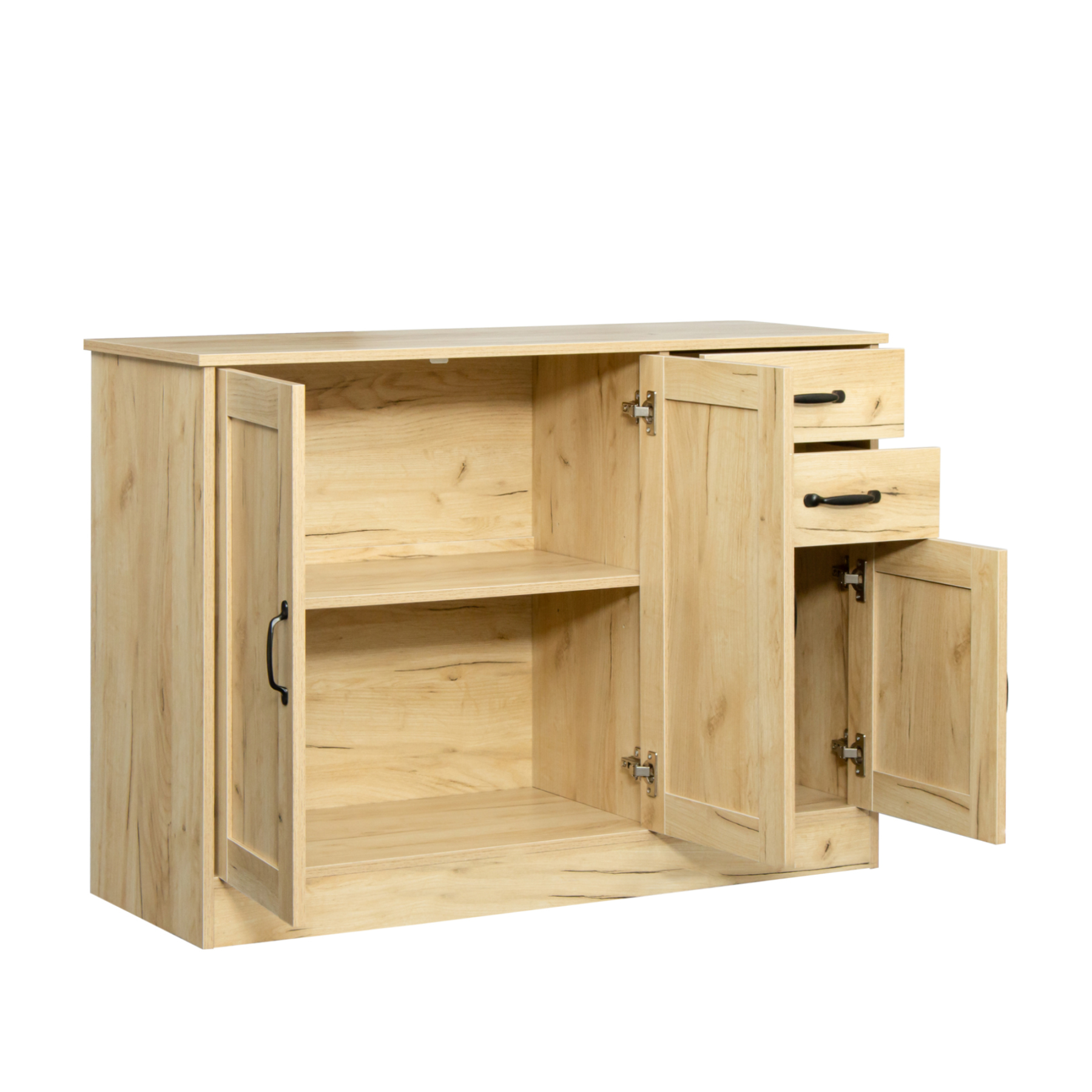 43" Buffet Sideboard w/ 2 Doors, 1 Storage, and 2 Drawers | Joysource