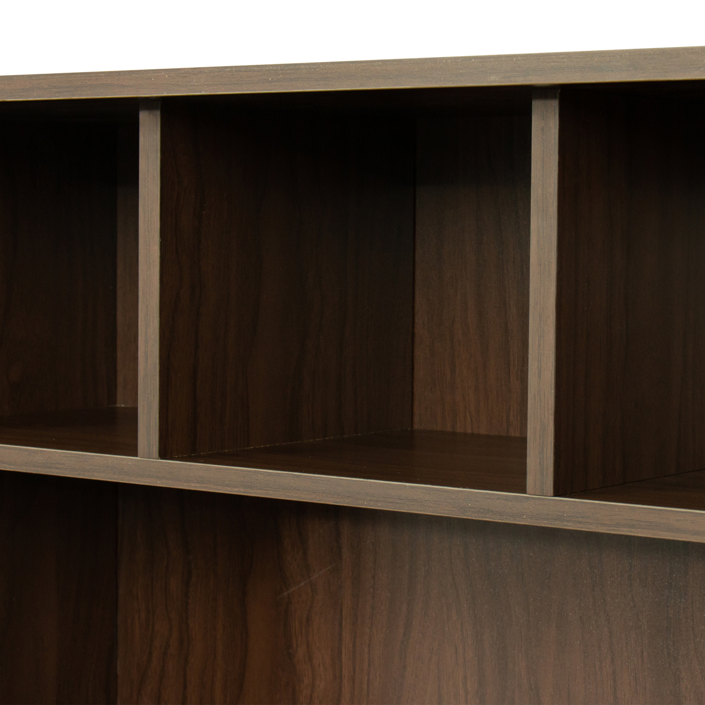 Modern Office Computer Desk with Book Shelf & Drawers | Joysource