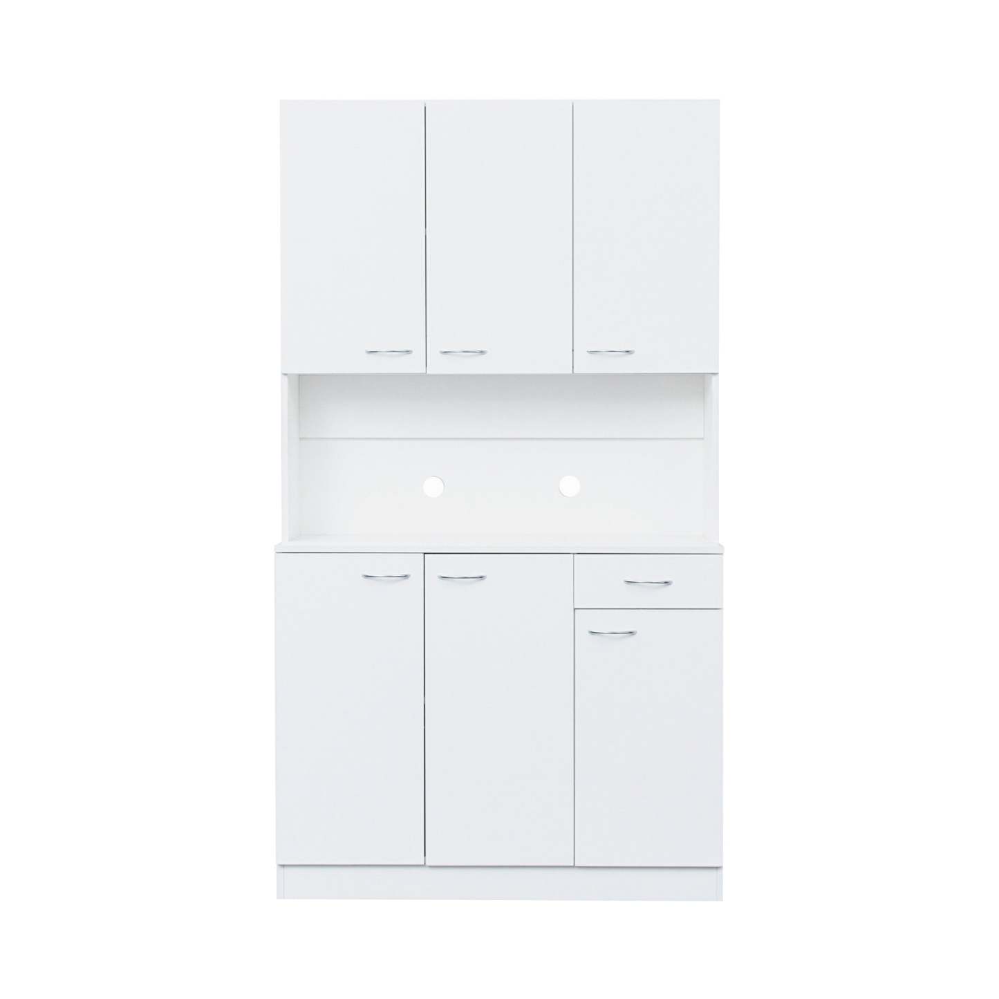 71" Tall Storage Cabinet for Office, Living Room, Bedroom & Kitchen
