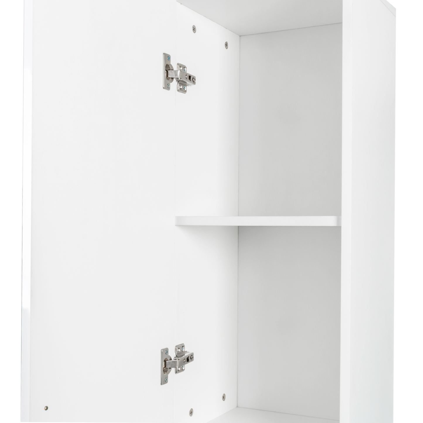 75" Tall Storage Cabinet with Doors & 4 Tiers | Narrow Cabinet