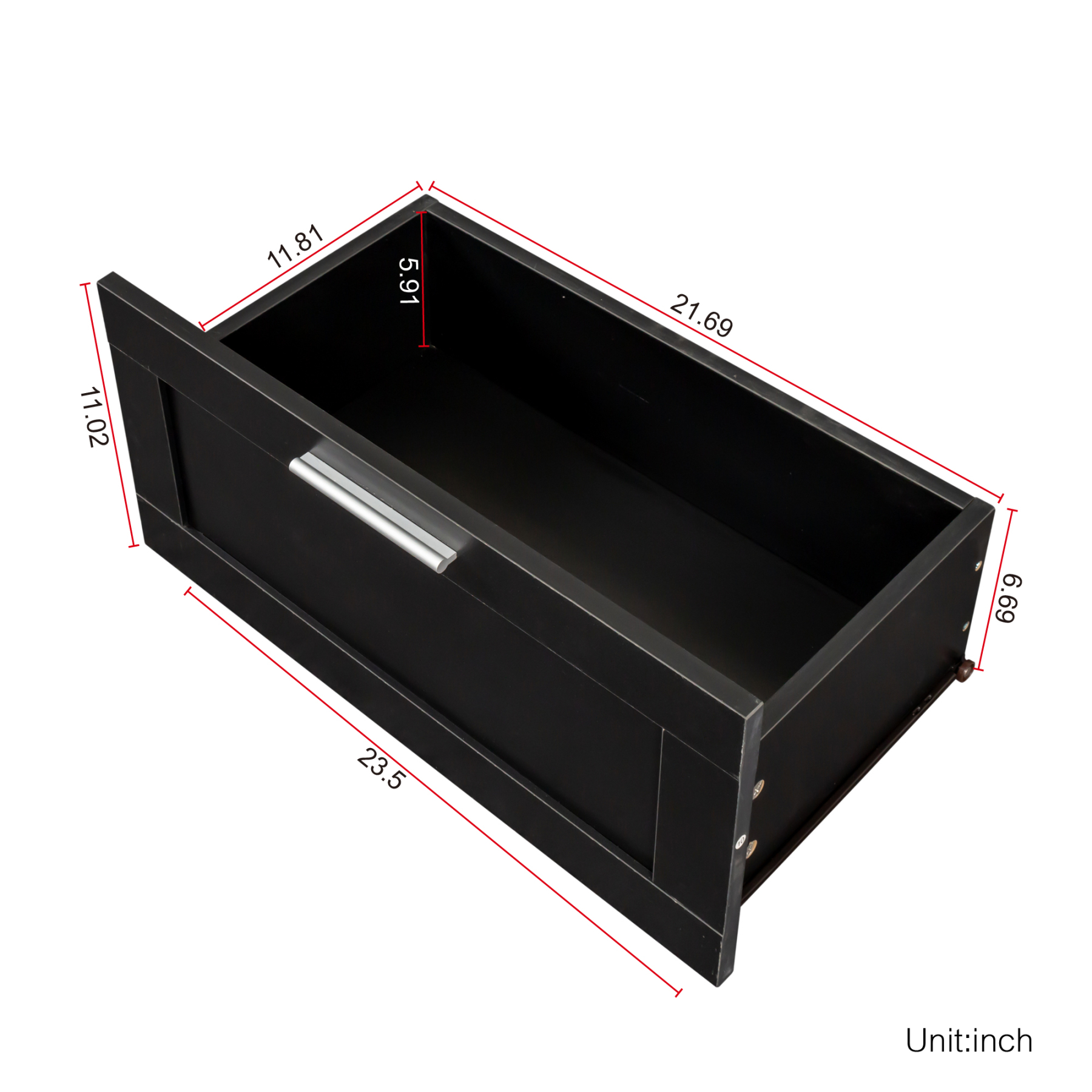 70" Minimalist TV Stand w/ Drawers & Storage for Living Room