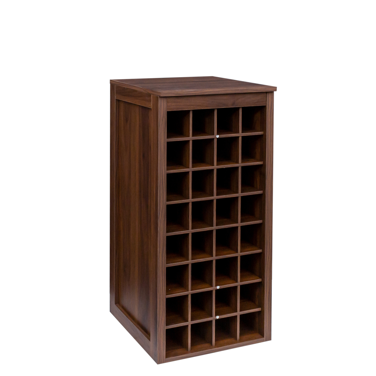 Modern Bar Cabinet 32-Bottle for Storage & Display - Joysource