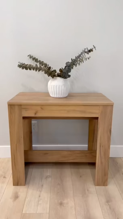 Space-Saving Extendable Console Table Seats 2 - 8, 19" to 78" | Transformer Dining Table