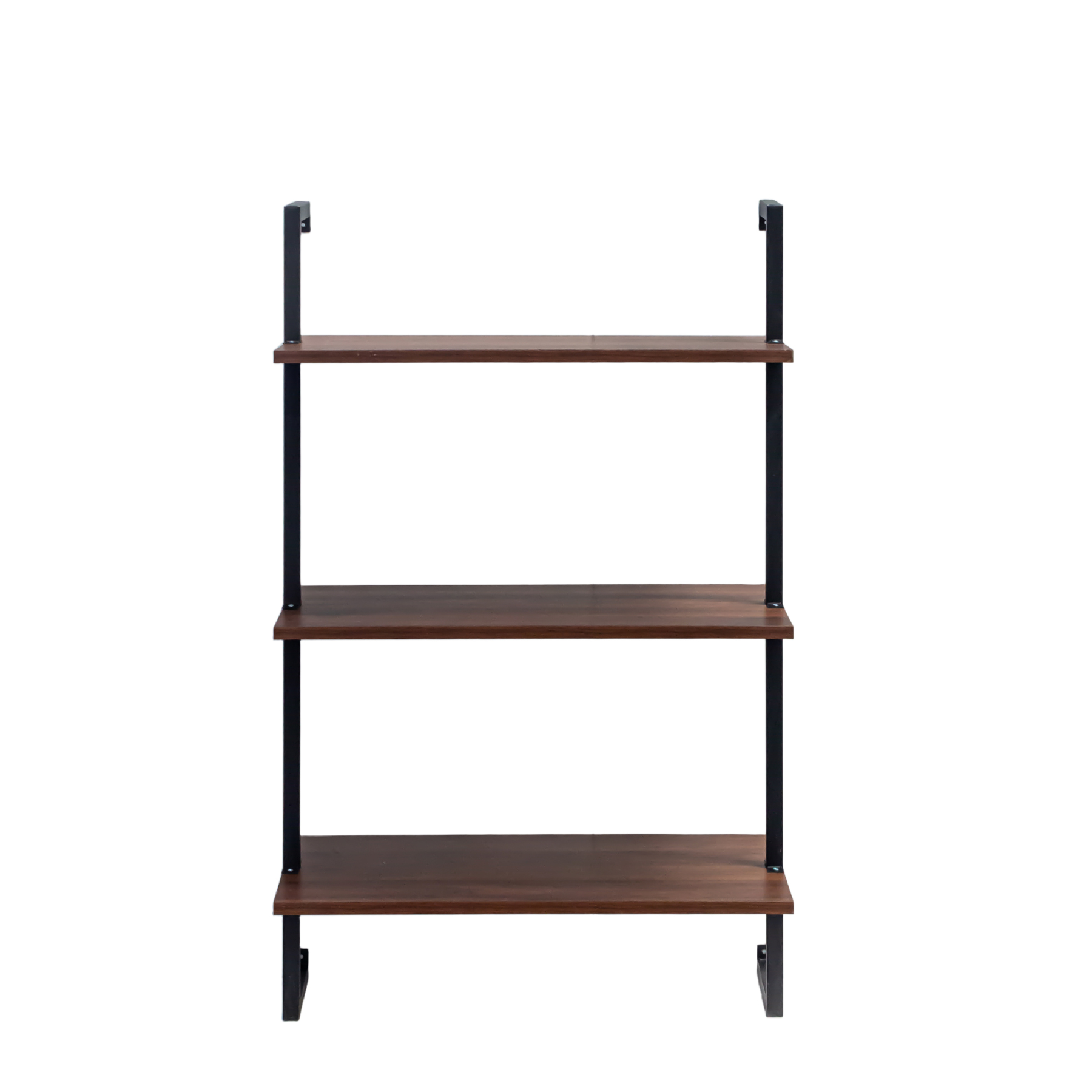 3-Tier & 2-Tier Adjustable Pipe Wall Shelf for Bedroom, Kitchen & Office