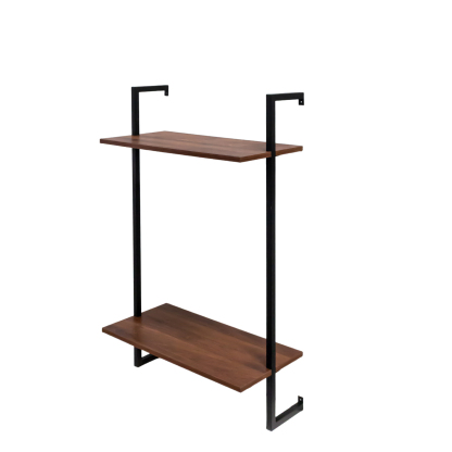 3-Tier & 2-Tier Adjustable Pipe Wall Shelf for Bedroom, Kitchen & Office