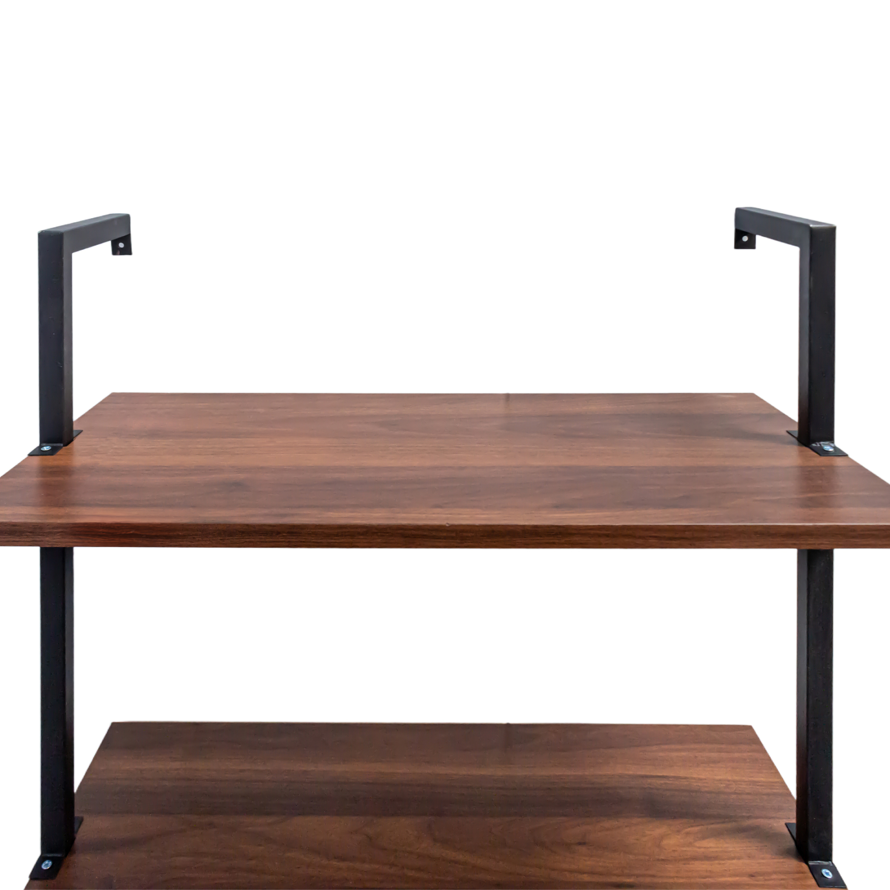 3-Tier & 2-Tier Adjustable Pipe Wall Shelf for Bedroom, Kitchen & Office