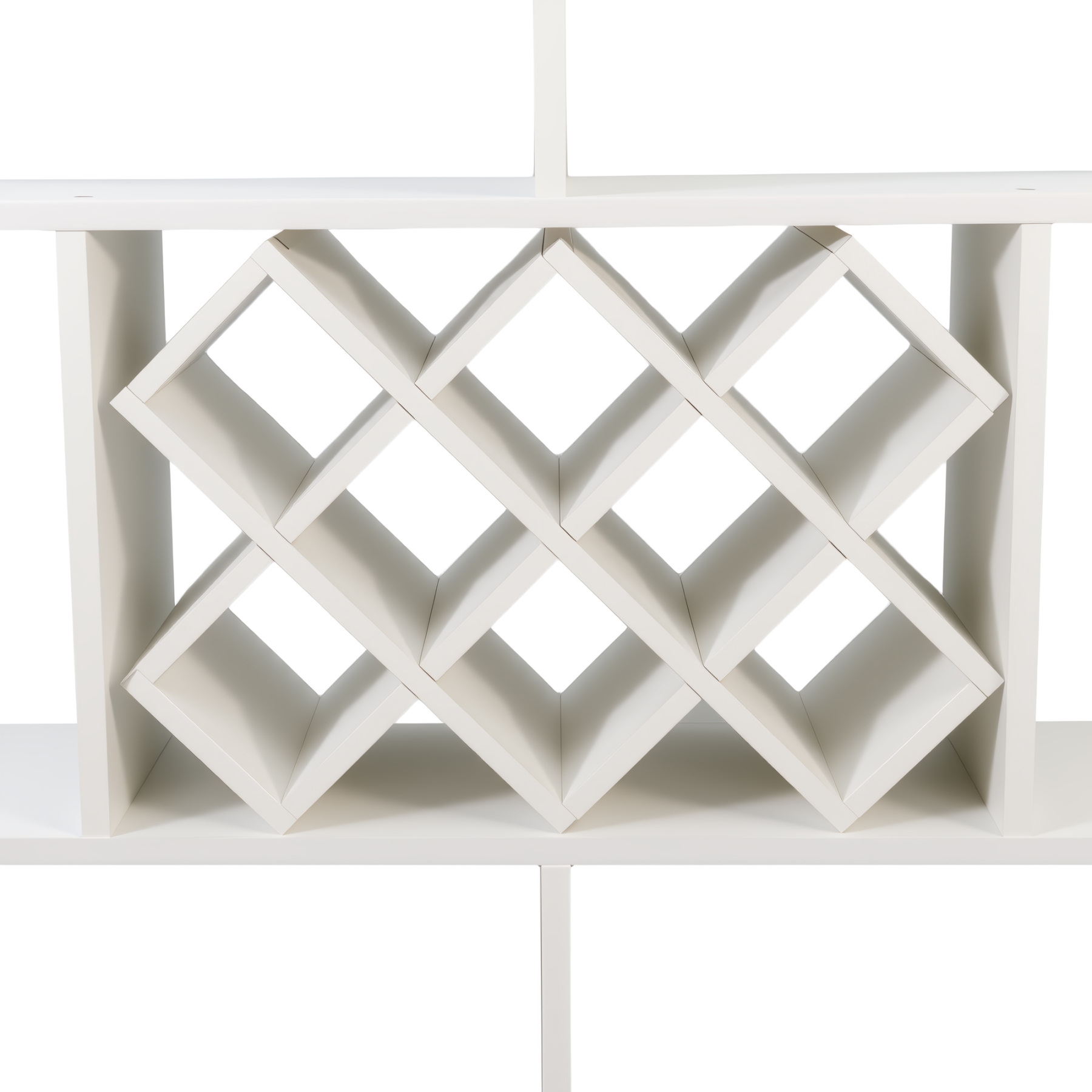 3-Tier Wall-Mounted Wine Rack w/ Glass Holder for Dining Room & Home Bar