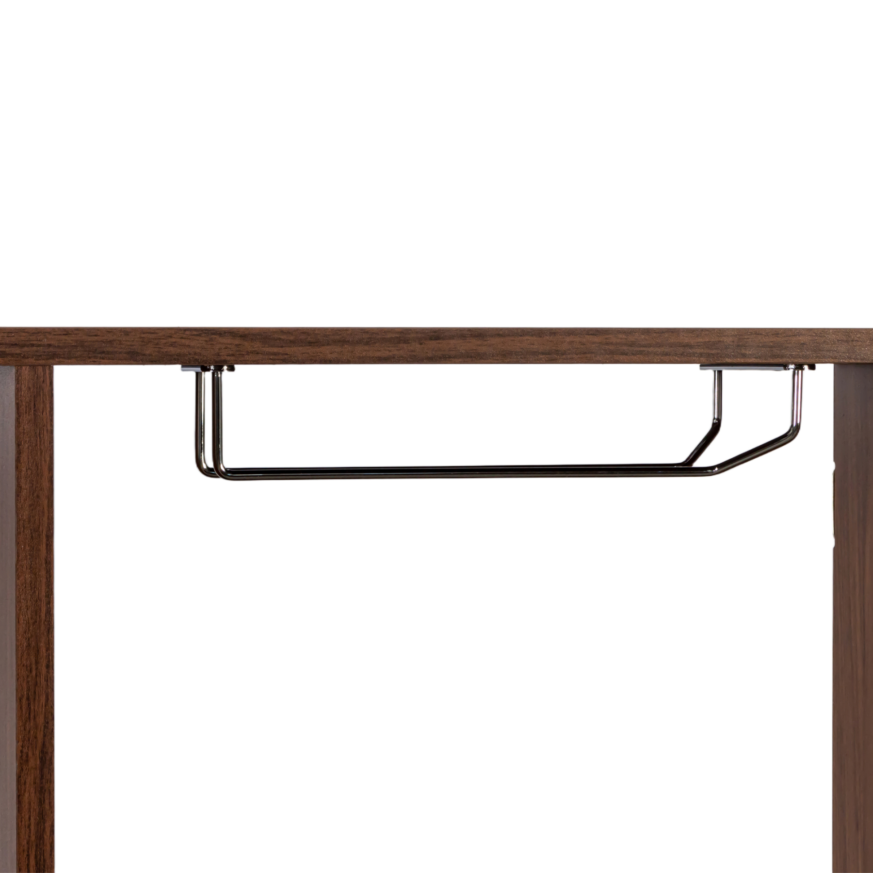 3-Tier Wall-Mounted Wine Rack w/ Glass Holder for Dining Room & Home Bar