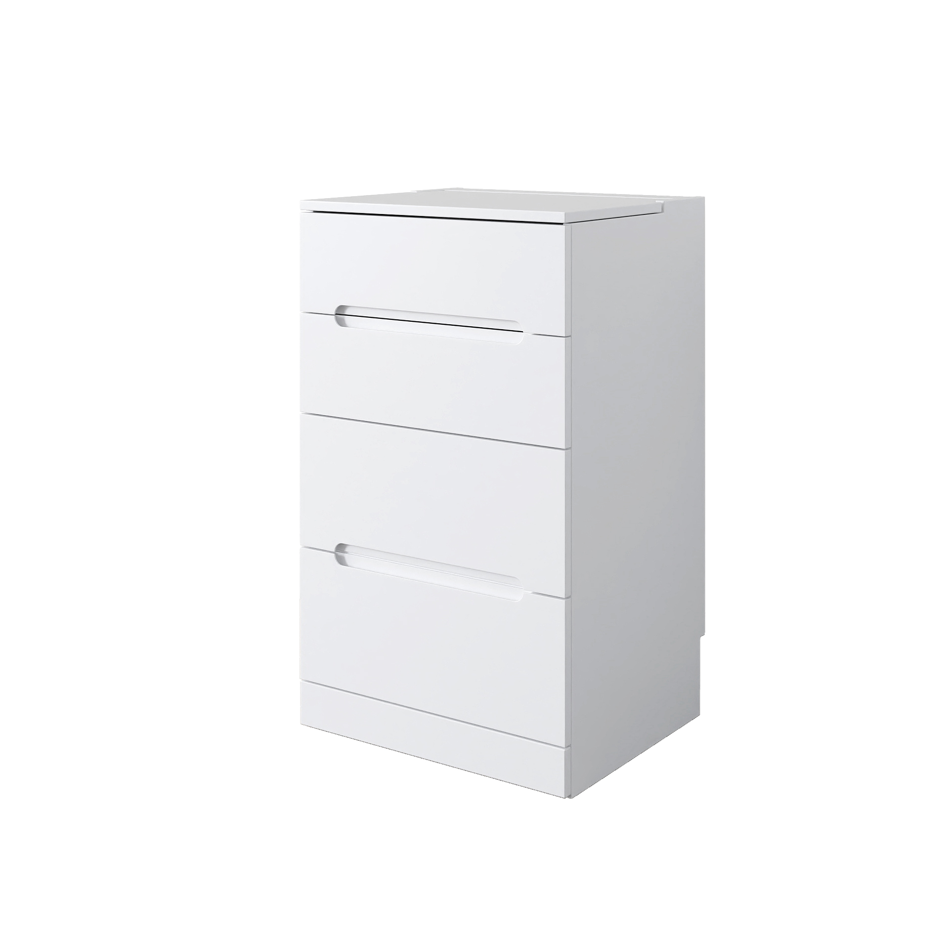 3 in 1 Makeup Vanity Set w/ Drawers, Glass Tabletop & Flip-Up Mirror | Cushioned Stool