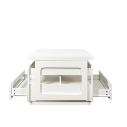 3-in-1 Multifunctional Coffee Table w/ Expandable Top & Hidden Storage 