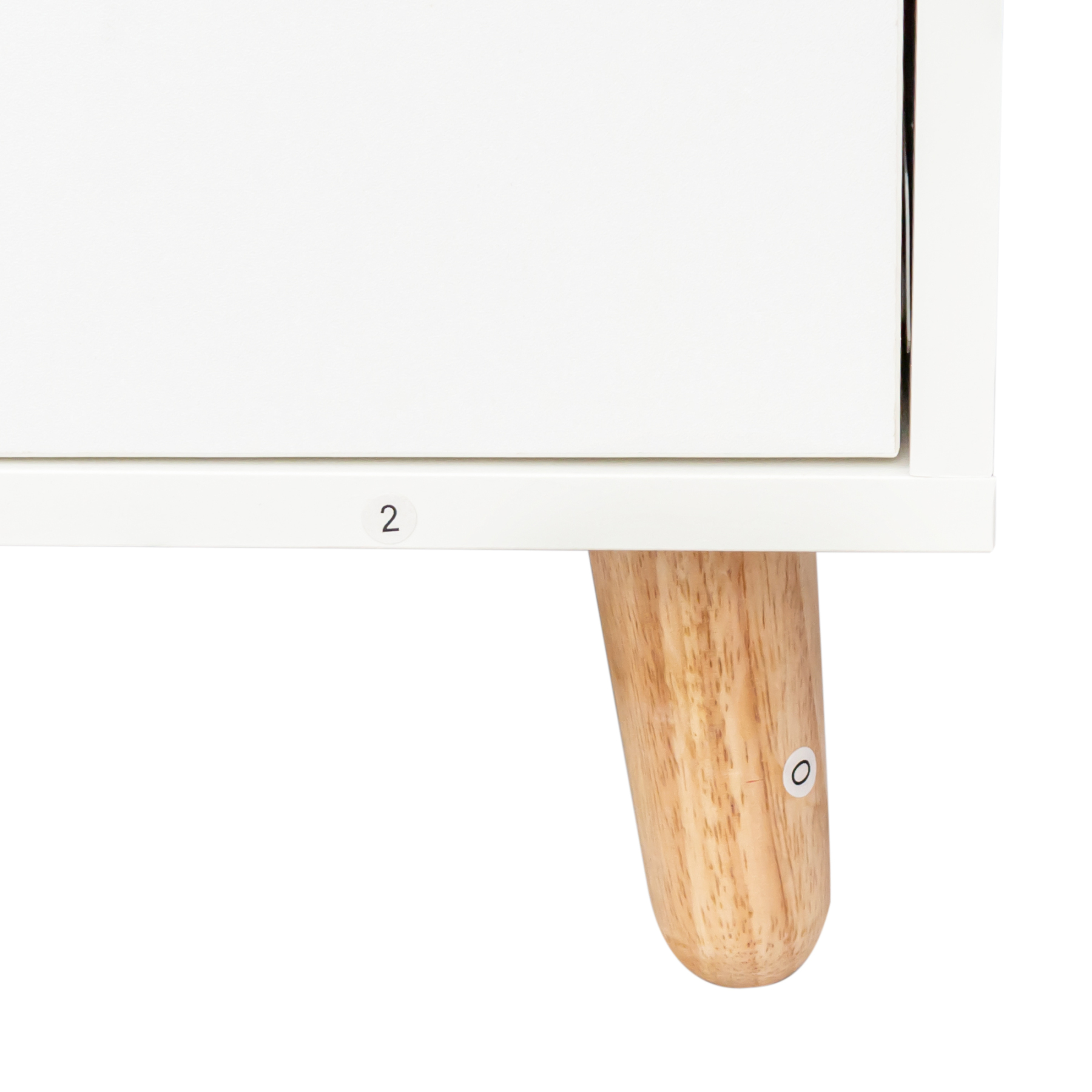 4-Tier Storage Cabinet with 2 Hair Dryer Holders | Salon Station