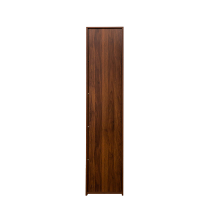 5-Shelf Tall Display Cabinet w/ Glass Door & LED Lights | Curio Storage Cabinet