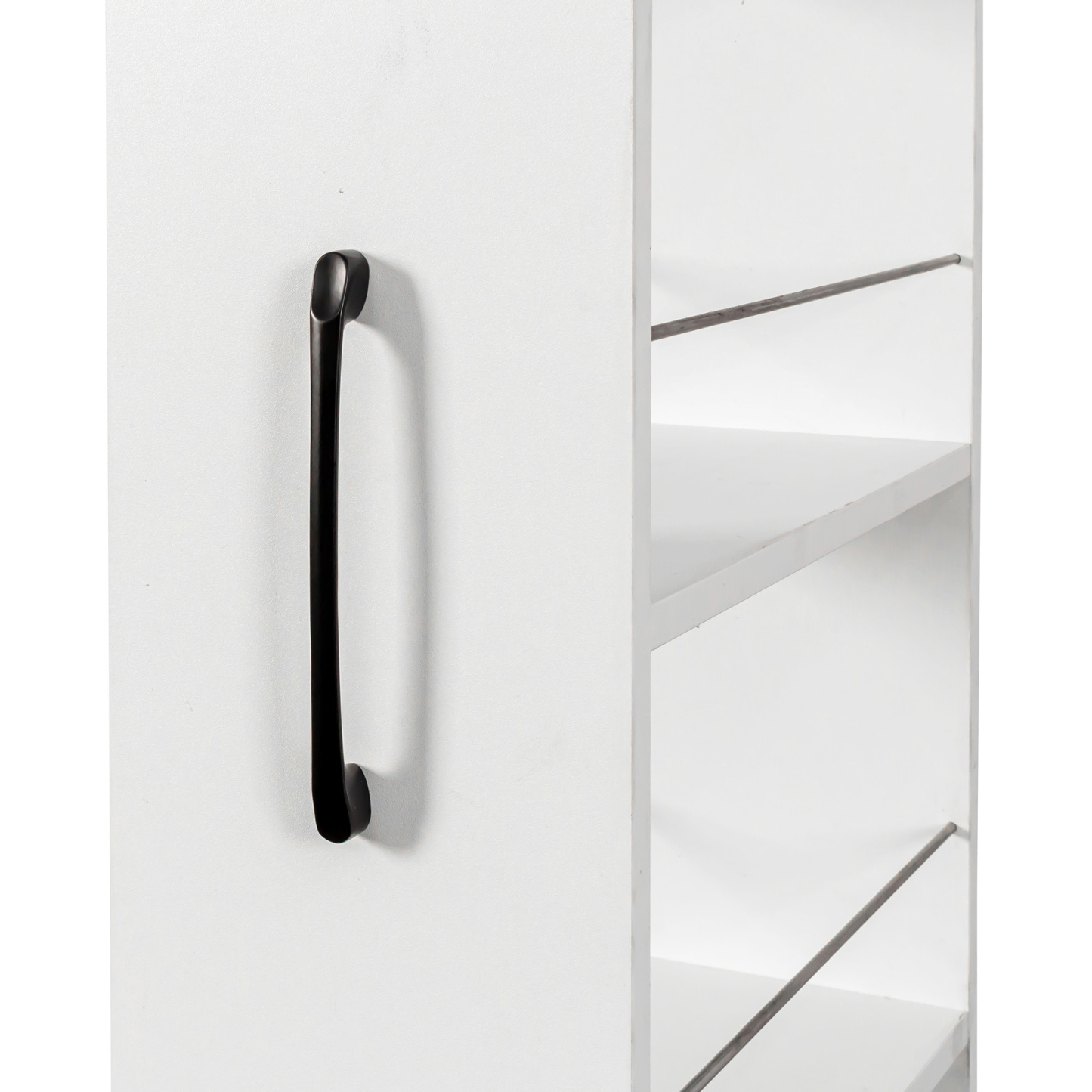 7-Tier Slim Pull-Out Storage Cabinet on Wheels for Kitchen & Laundry Room