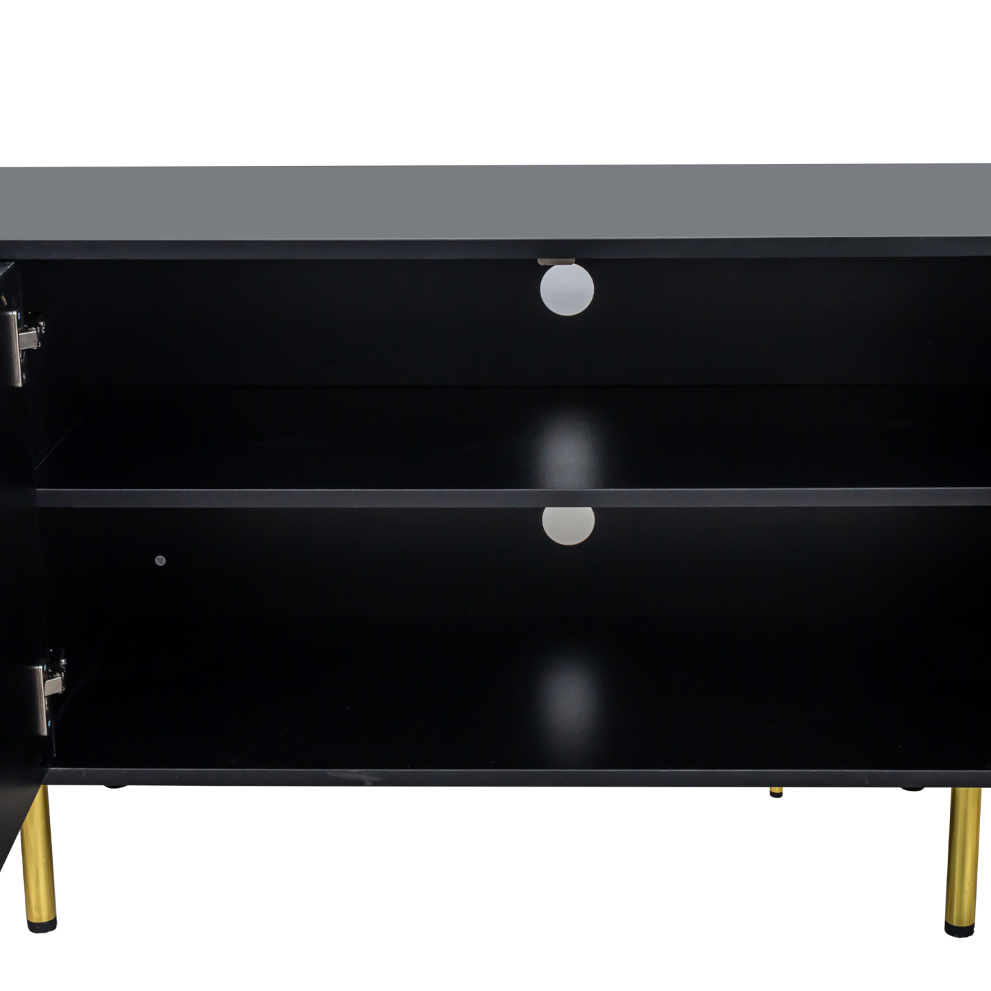 71" Modern TV Stand with Legs & 4 Doors for Living Room, Bedroom